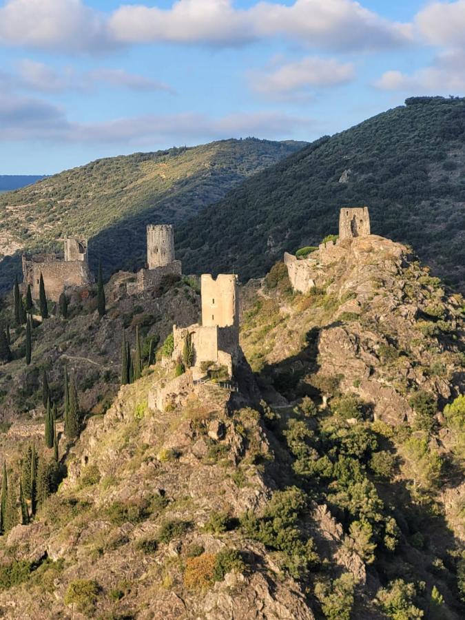 3 Star Surdespine Historic 4 Chateaux Lastours Air Conditioned Exterior photo